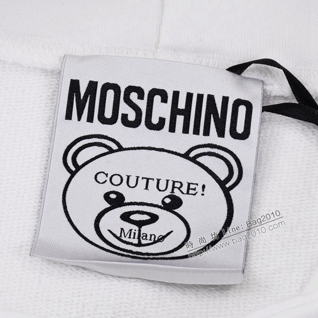 Moschino專櫃莫斯奇諾2023FW新款印花連帽衛衣 男女同款 tzy3151